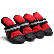 Load image into Gallery viewer, Dog Shoes Red All Seasons